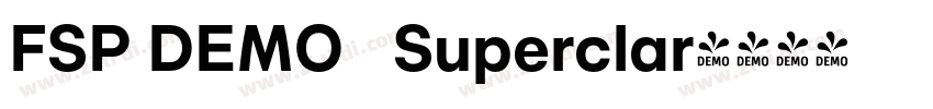 FSP DEMO   Superclar字体转换